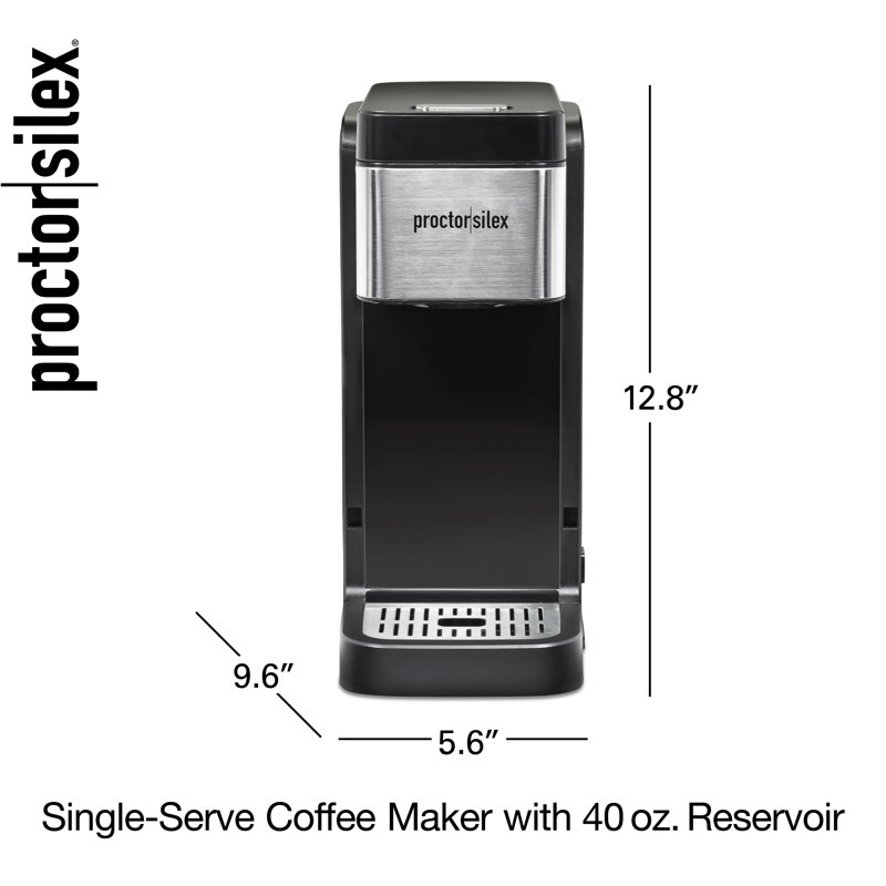 Proctor Silex SingleServe Coffee Maker With 40 Oz. Reservoir & Reviews